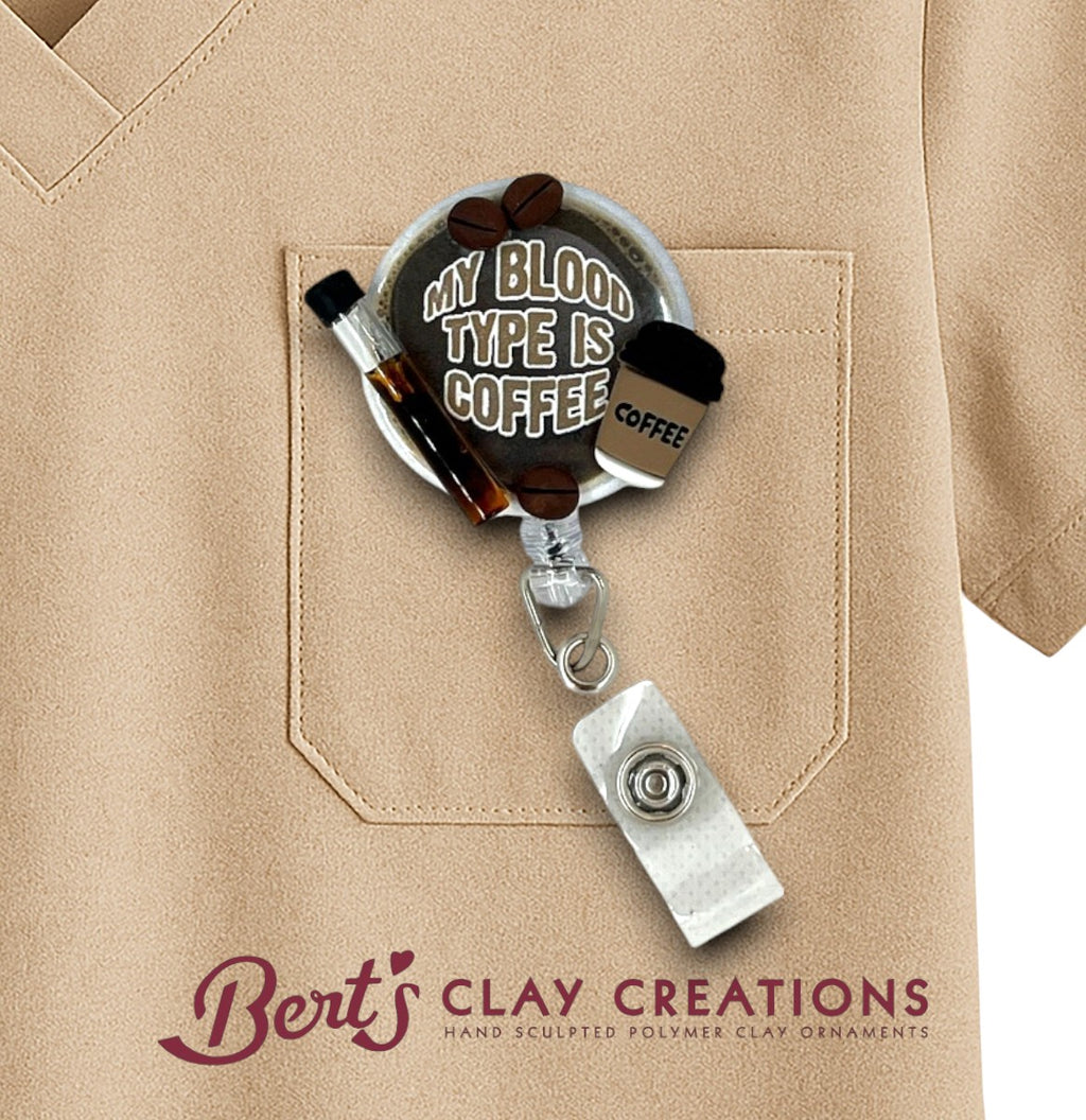 Blood Type is Coffee Swappable Topper
