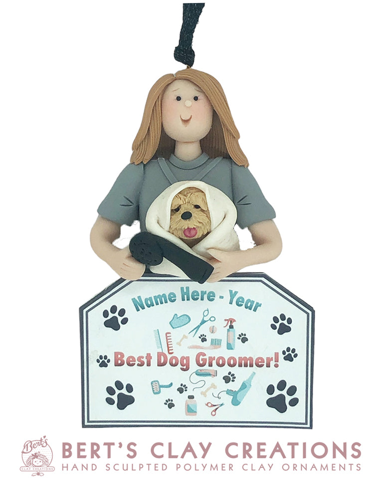 Dog Groomer Ornament