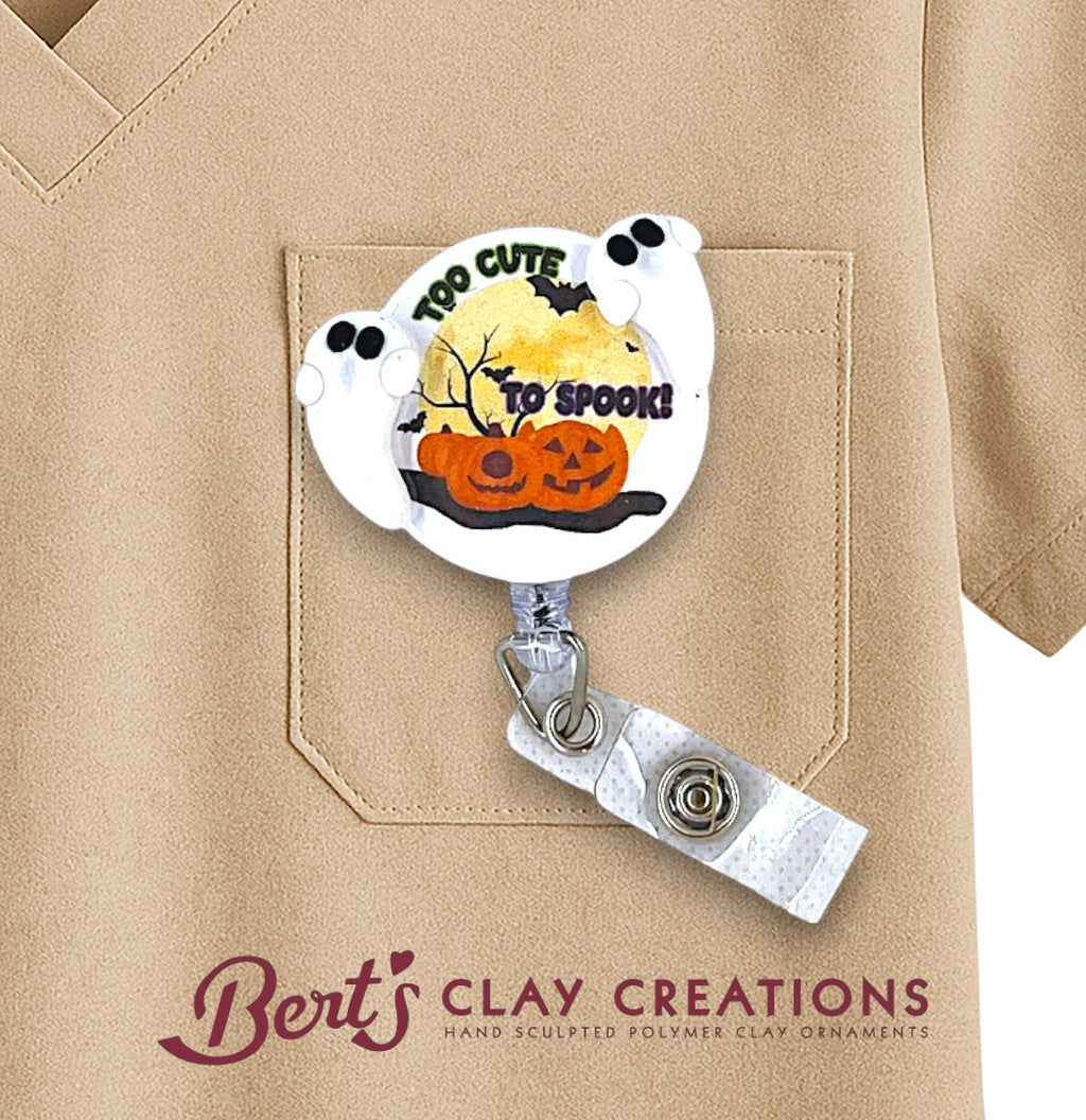 Boo Crew Ghost topper with inscription options