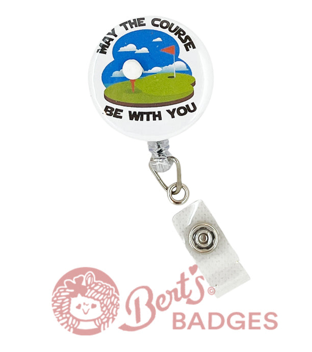 Golf theme with inscription OPTIONS