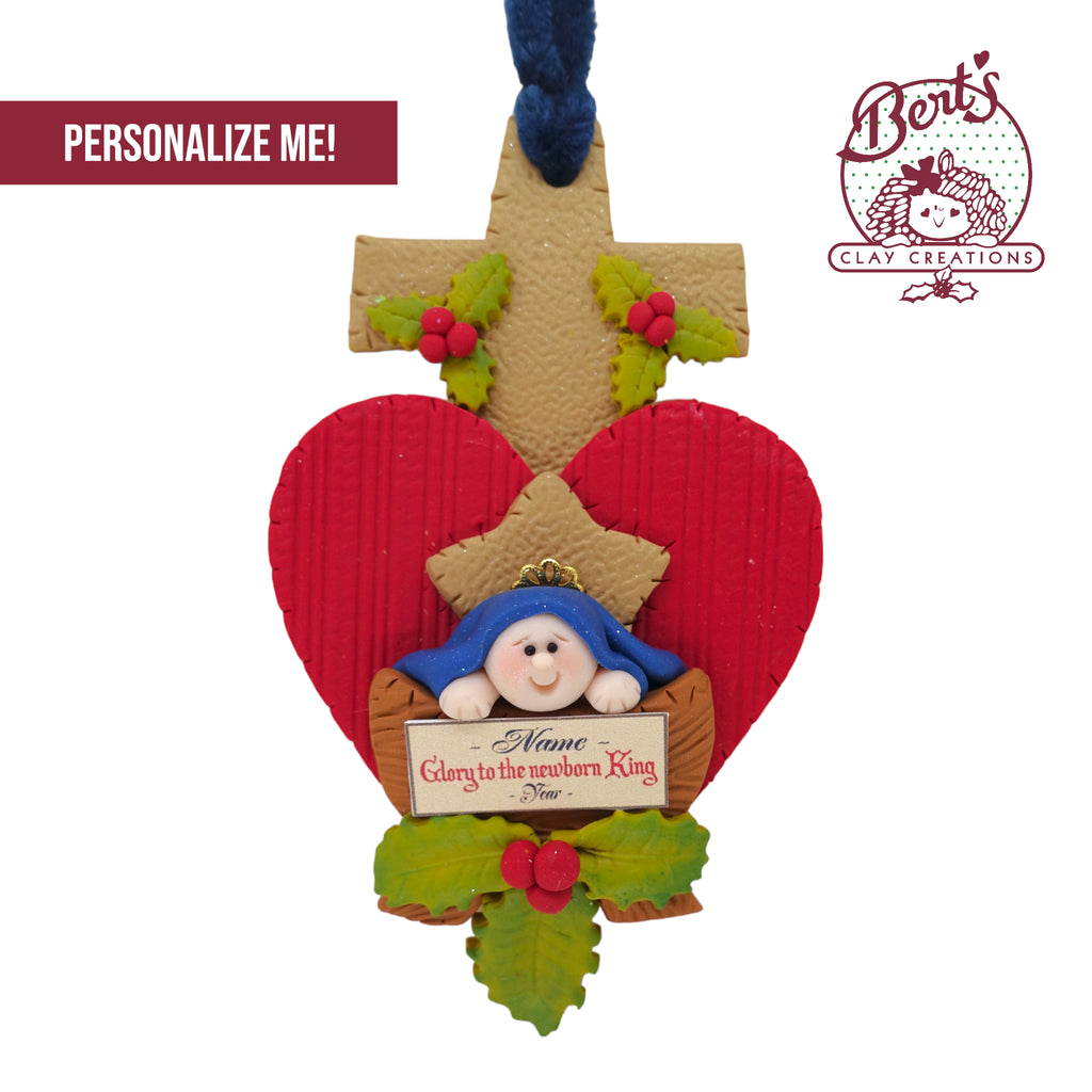 Glory to the Newborn King! Ornament