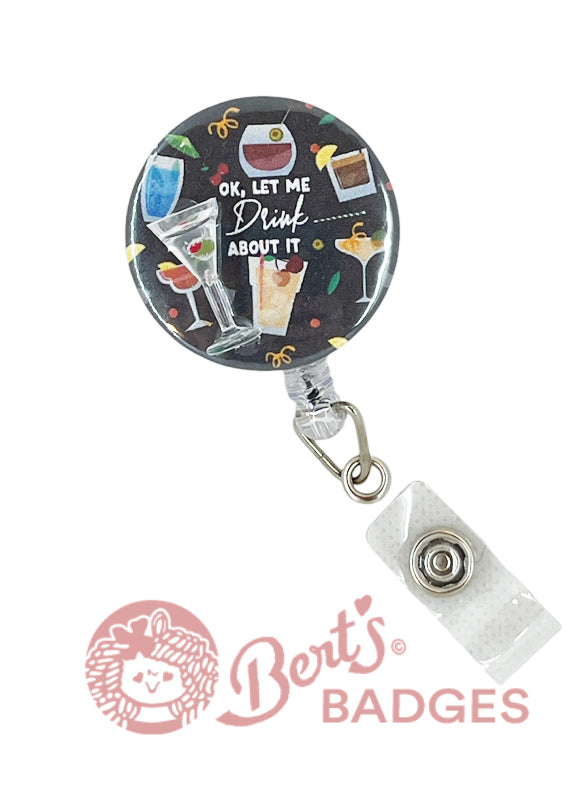 Humorous Badge Charm Swappable Topper Design Hospital Staff Accessory Nurse Identity Display Waterproof Construction Quality Materials Fun Work Decoration Medical Staff Gift Round Shape Durable Finish Multiple Attachment Options Turquoise