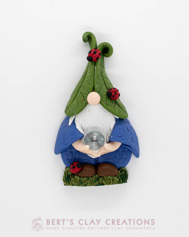 Enchanted Wonderland - Ladybug Gnome Ornament