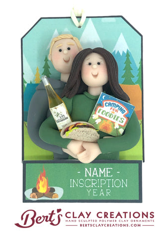 Camping Foodies Ornament
