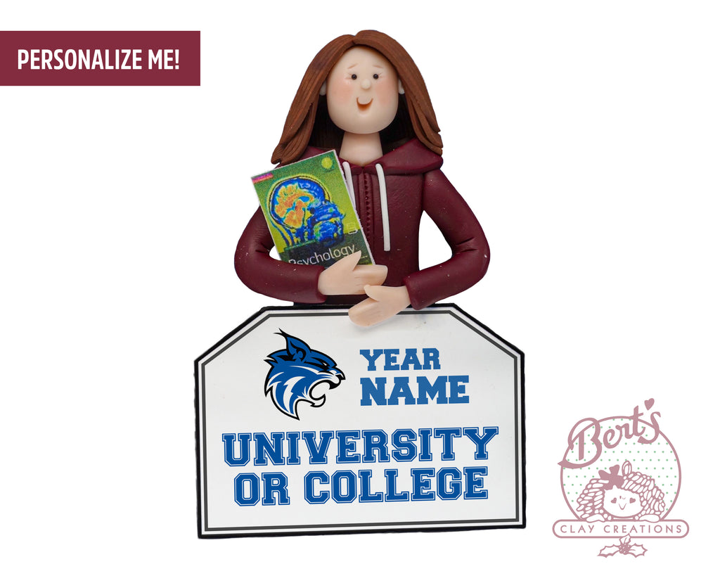 College Spirit / University Student Ornament