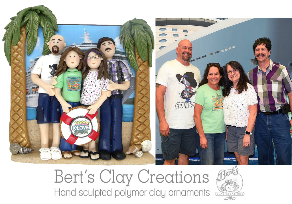 CUSTOM Full Figure Family Ornament Submission Quote - Bert's Clay Creations