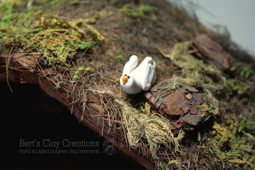 Nativity - Dove - Bert's Clay Creations