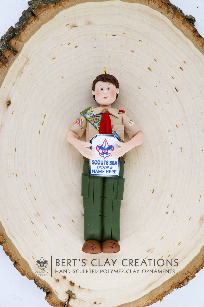 Scout Uniform Cub Scout Ornament Personalized Boy Scout Uniform