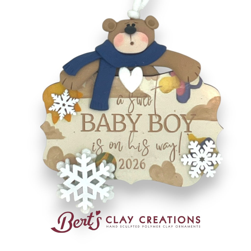 A Sweet Baby Boy or Girl Ornament