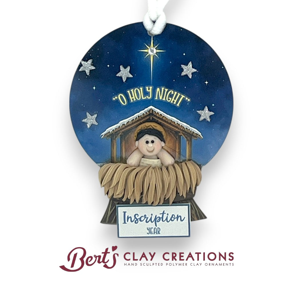 O Holy Night Nativity Ornament