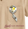 Be Safe Funny Drink Related Swappable Badge Reel Topper  ‘XXX’ Design for Swapp