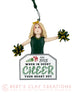 Cheerleader Ornament