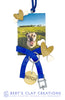 Pet Photo with Personalized Tag Ornament