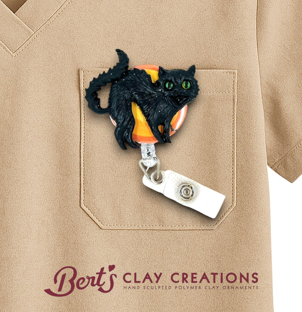 Halloween Cat Swappable Topper