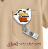 Boo Crew Ghost topper with inscription options