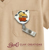 Boo Crew Ghost topper with inscription options