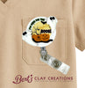 Boo Crew Ghost topper with inscription options