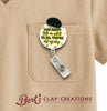 Dog Themed Badge Reels - Various Design Choices