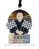 Race Car Fan Ornament