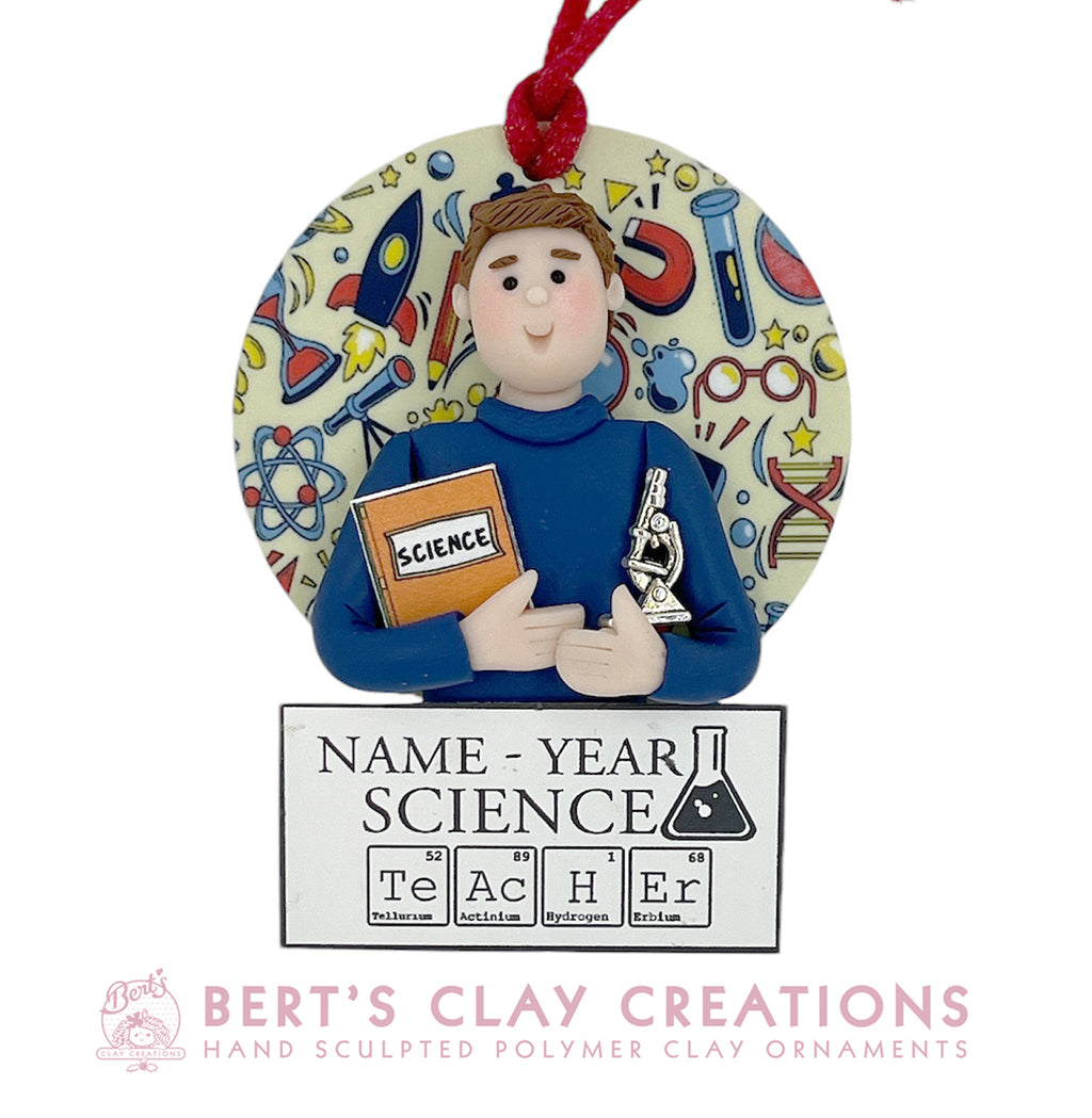 Science Teacher Ornament