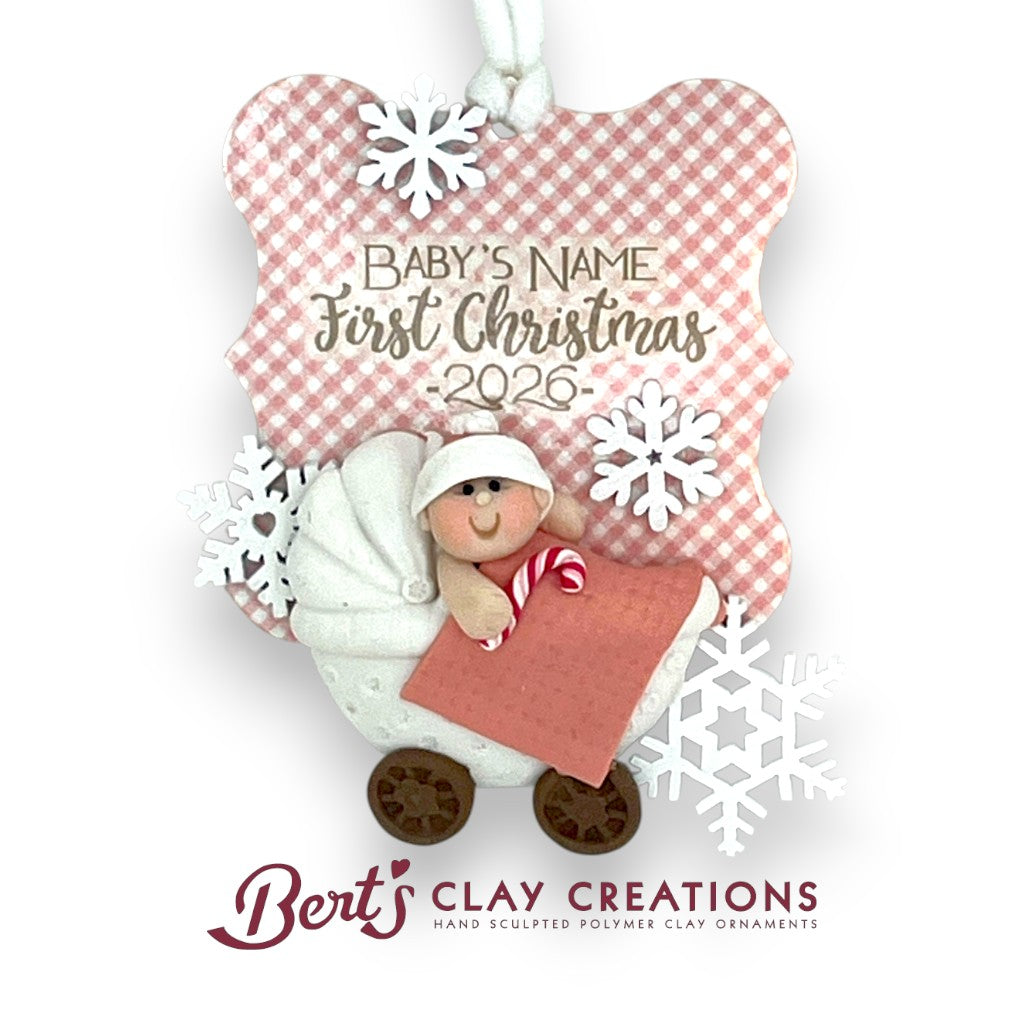 Baby Buggy First Christmas