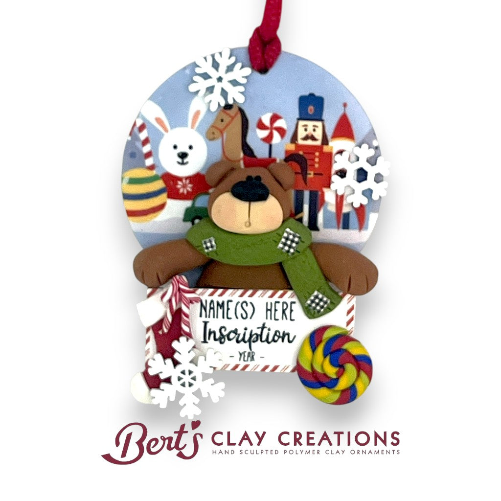 Holiday Bear Ornament