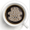 Coffee themed with inscription OPTIONS