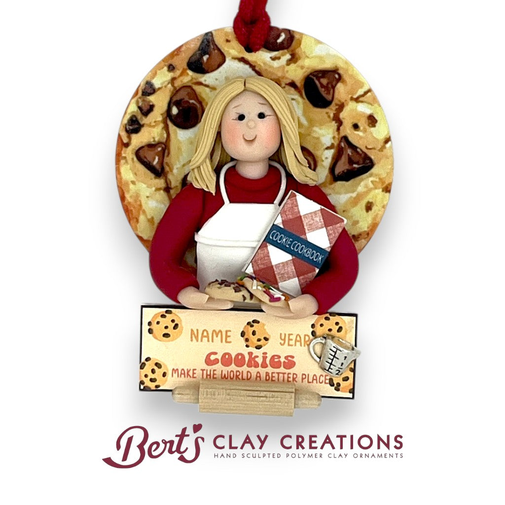 Cookie Baker Ornament