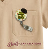 Dog Themed Badge Reels - Various Design Choices