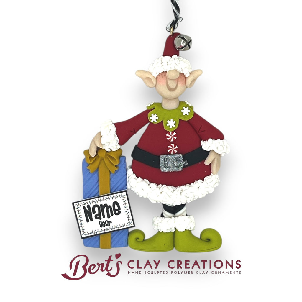 Jingle Elf Joy Ornament
