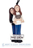 Expecting Couple / Parents Ornament - full body