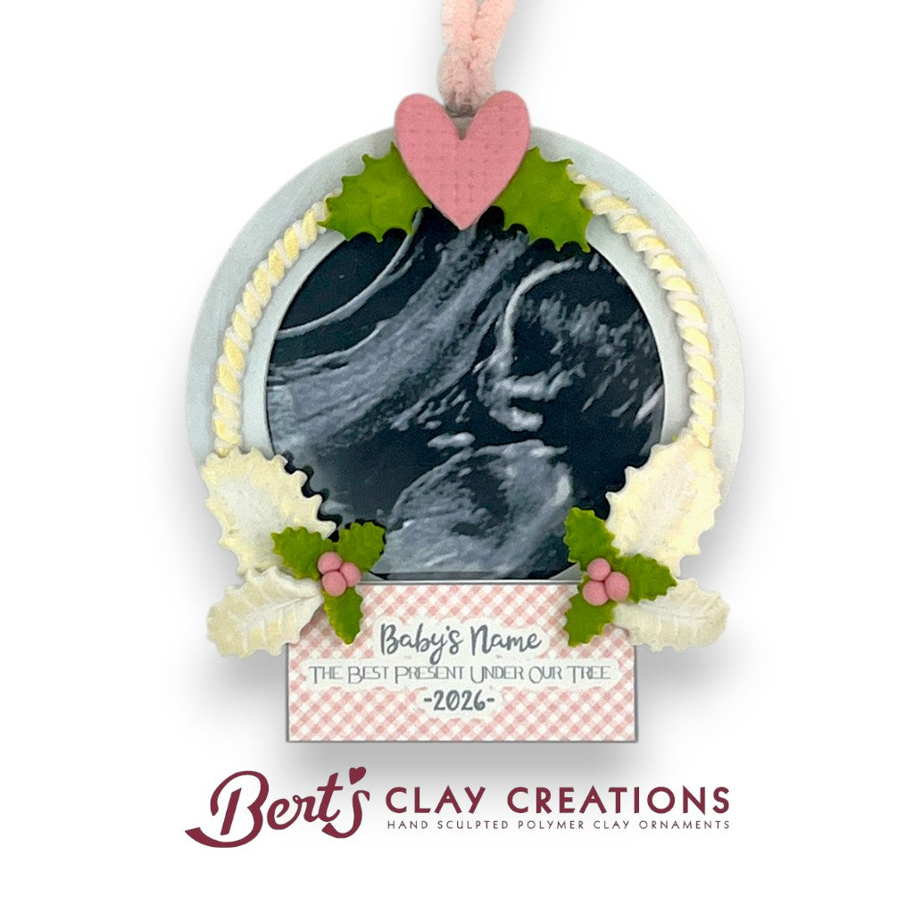 Baby’s First Christmas Photo Frame Ornament