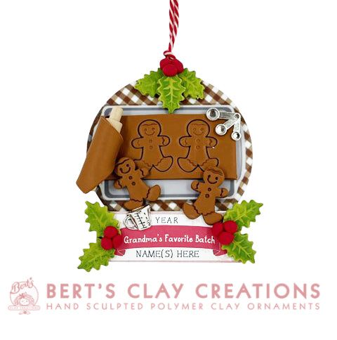 Favorite Batch Gingerbread Ornament