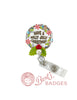 Holly themed Christmas with inscription OPTIONS