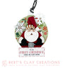 Jolly Santa Ornament