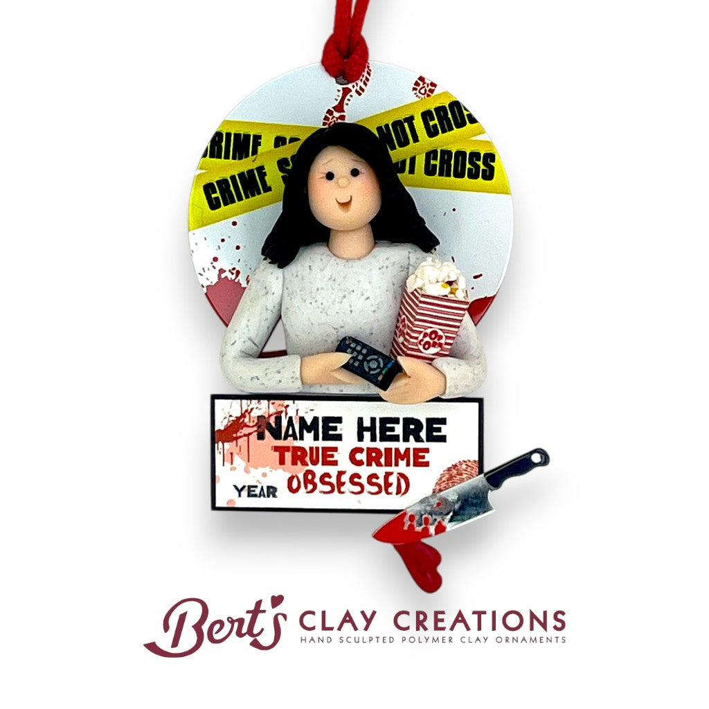 True Crime Lover Ornament