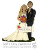 CUSTOM BRIDE & GROOM Wedding Ornament Submission Quote - Bert's Clay Creations