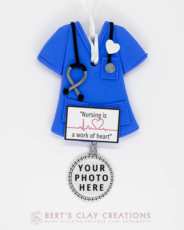 Nurse Photo Ornament