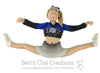CUSTOM Cheerleader Ornament Submission Quote - Bert's Clay Creations
