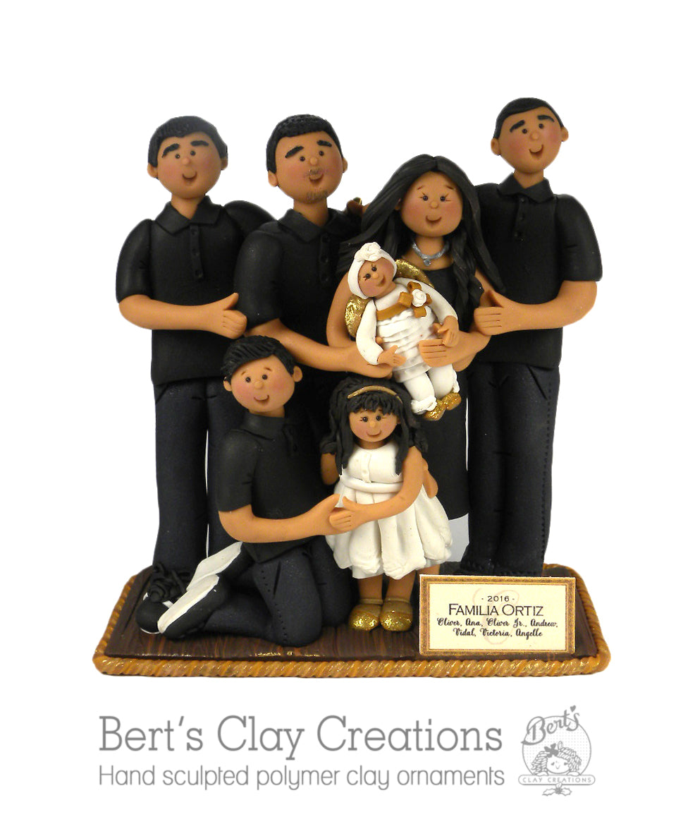Personalized Custom 3D Inflated Effect Ceramic Ornament