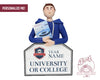 College or University Student Ornament - Academic logo/emblem