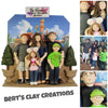 CUSTOM Full Figure Family Ornament Submission Quote - Bert's Clay Creations