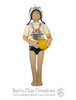 CUSTOM Sport Ornament or Figurine - Bert's Clay Creations