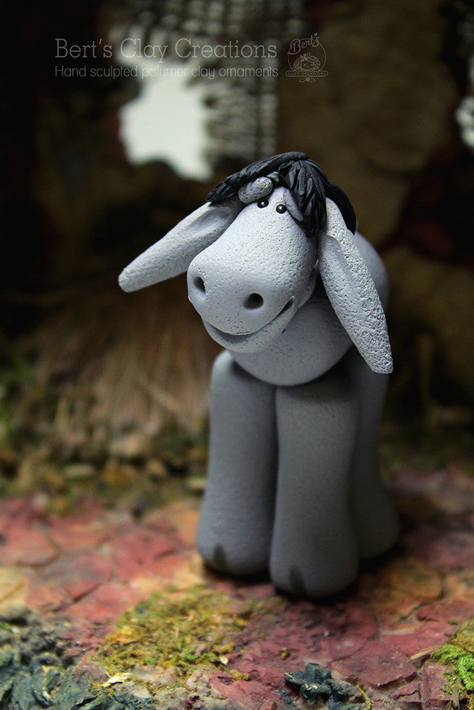 Nativity - Donkey - Bert's Clay Creations