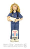Neonatal Nurse Ornament - Bert's Clay Creations