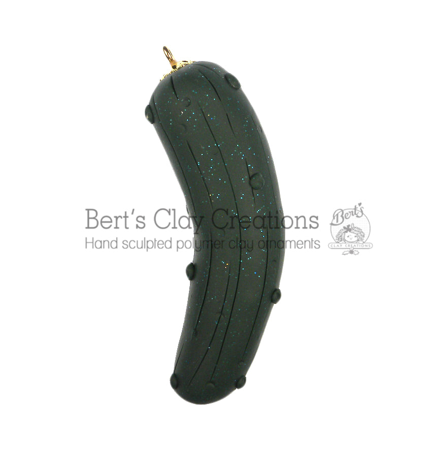 Pickle Ornament - Bert's Clay Creations