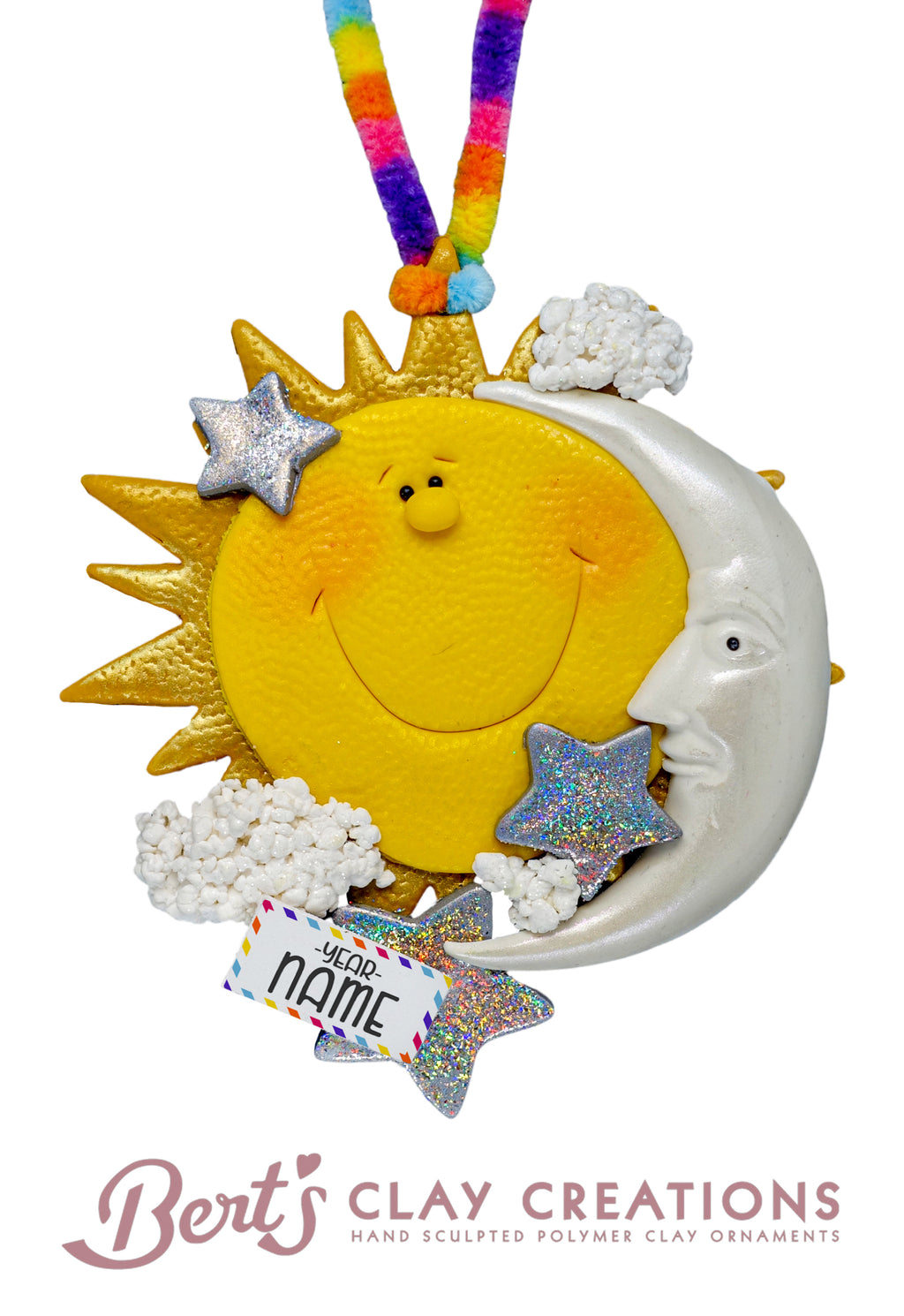 "You Are My Sun, Moon, and Stars" Ornament
